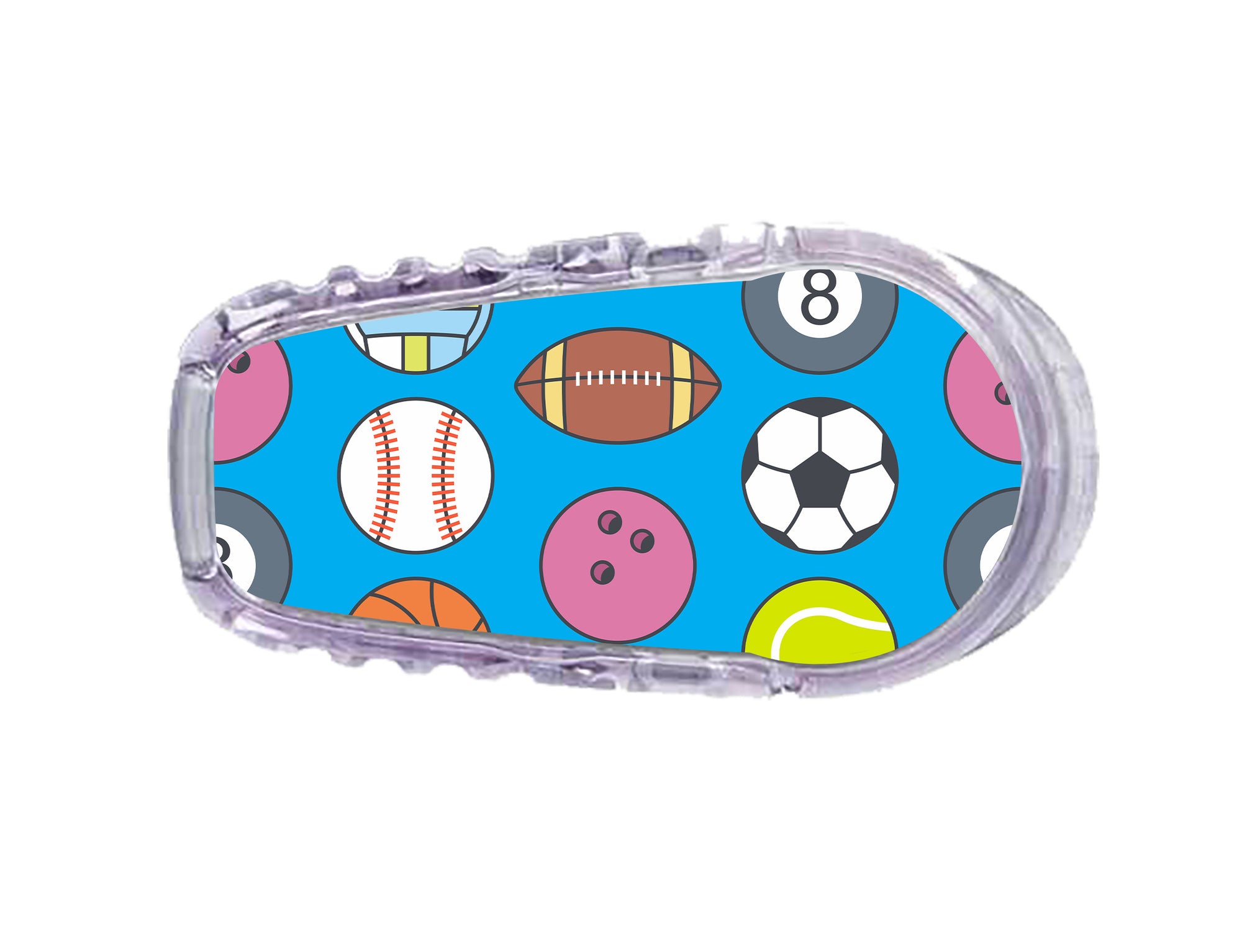 All Star Toss Dexcom G6 Transmitter Sticker - Pump Peelz