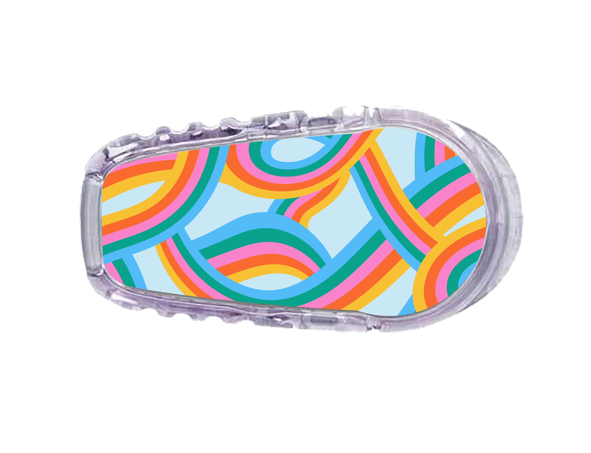 Retro Pop Dexcom G6 Transmitter Sticker - Pump Peelz