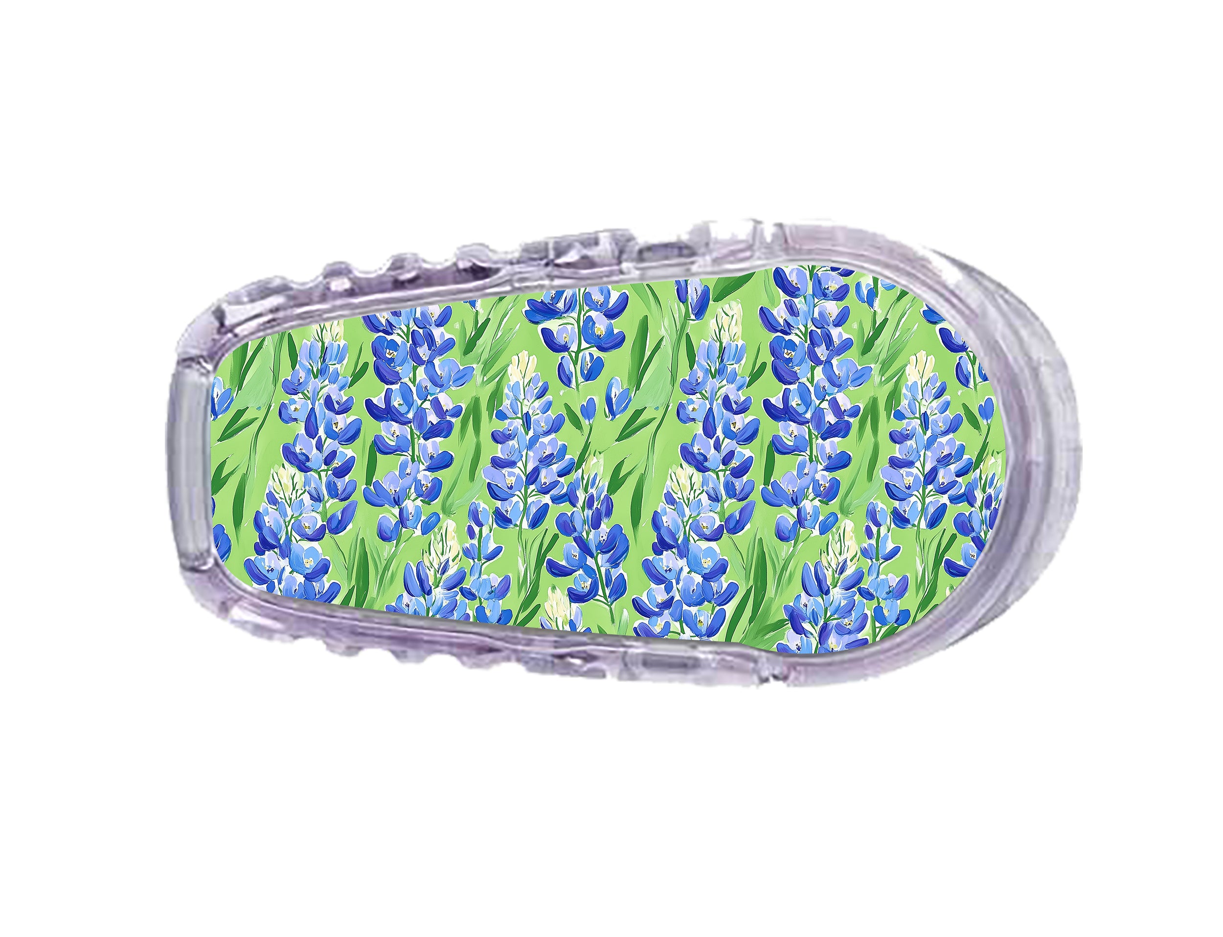 Blue Blooms Dexcom G6 Transmitter