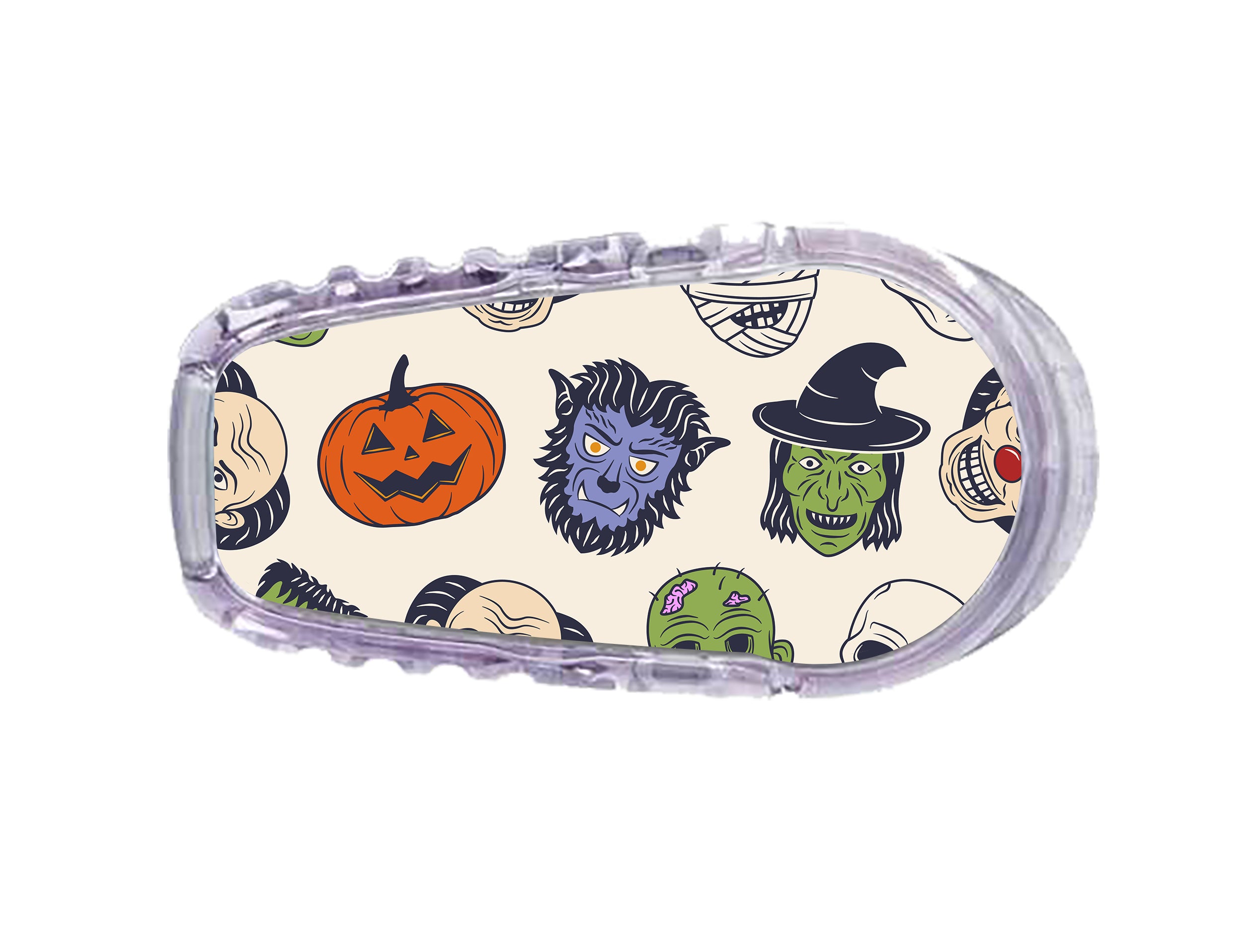 Monster Mash Dexcom G6 Transmitter Sticker - Pump Peelz