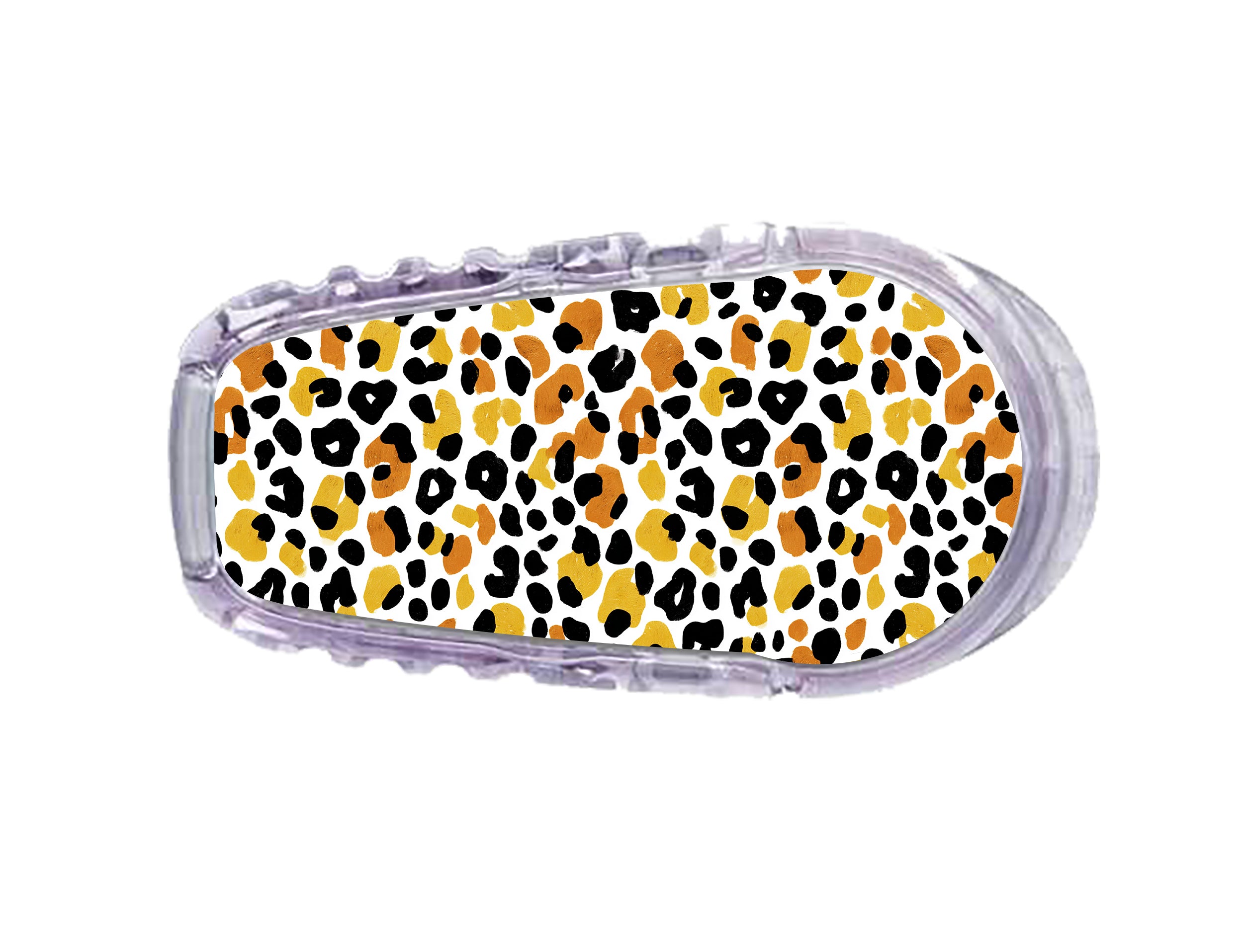 Golden Leopard Dexcom G6 Transmitter Sticker - Pump Peelz
