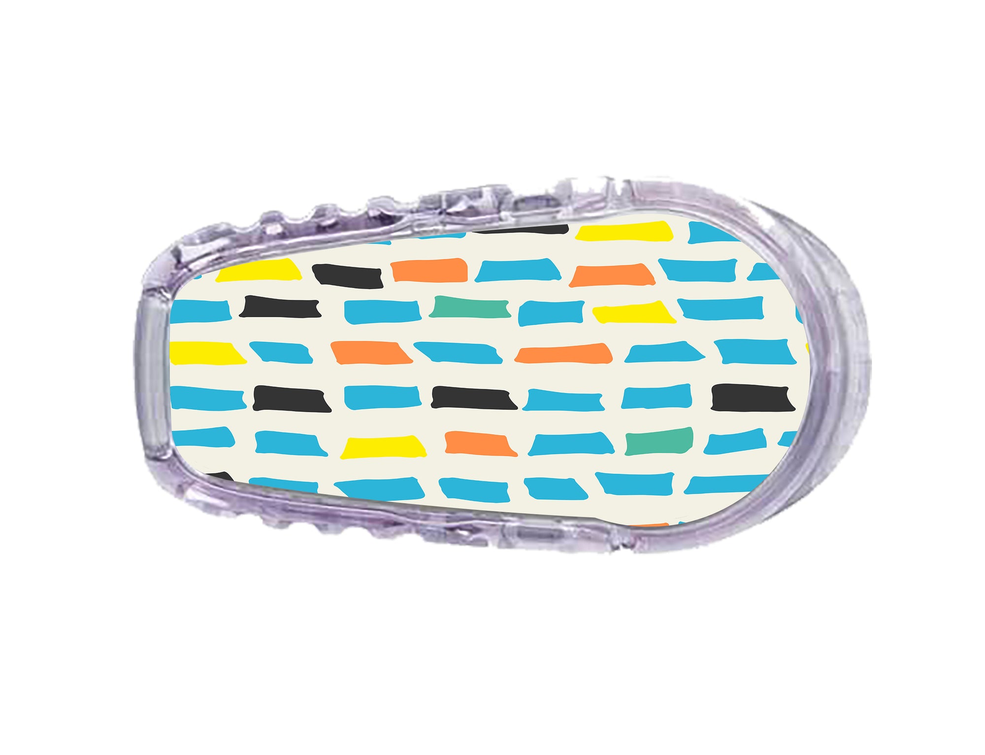 Colorful Sticks Dexcom G6 Transmitter Sticker - Pump Peelz