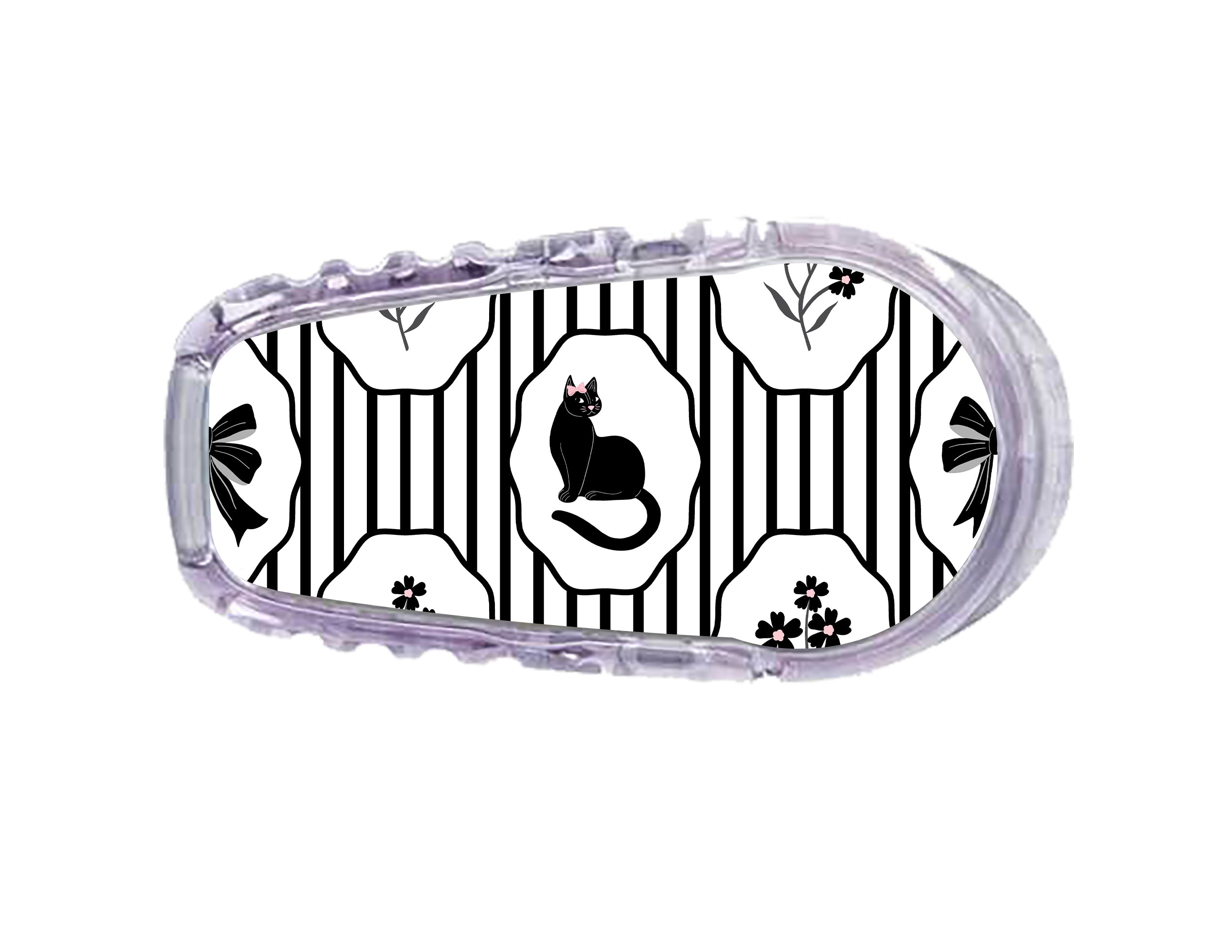 Midnight Cat Dexcom G6 Transmitter Sticker - Pump Peelz