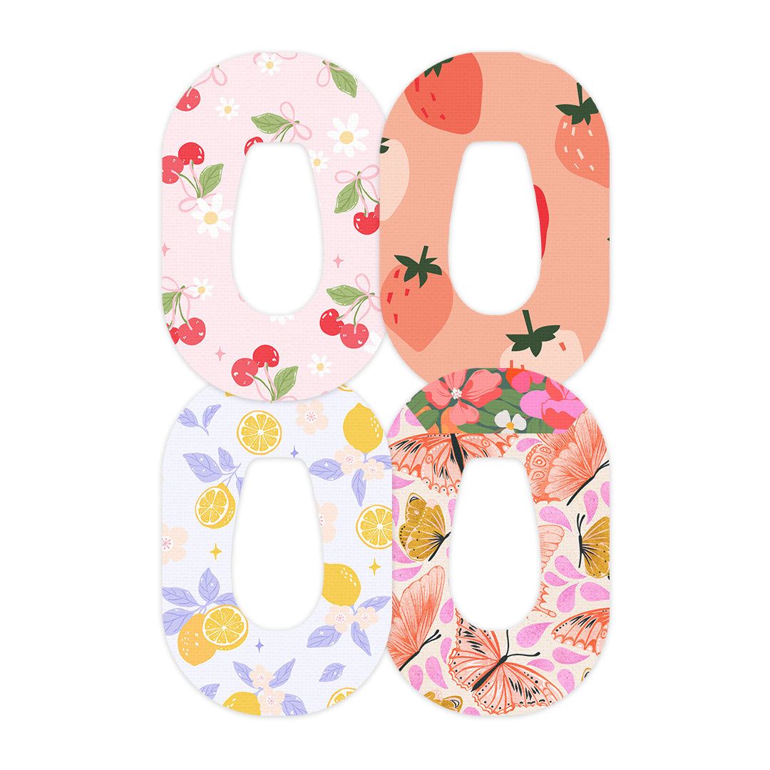 Coquette Cuties Patch Variety Dexcom G6 Patch Tape - Pump Peelz