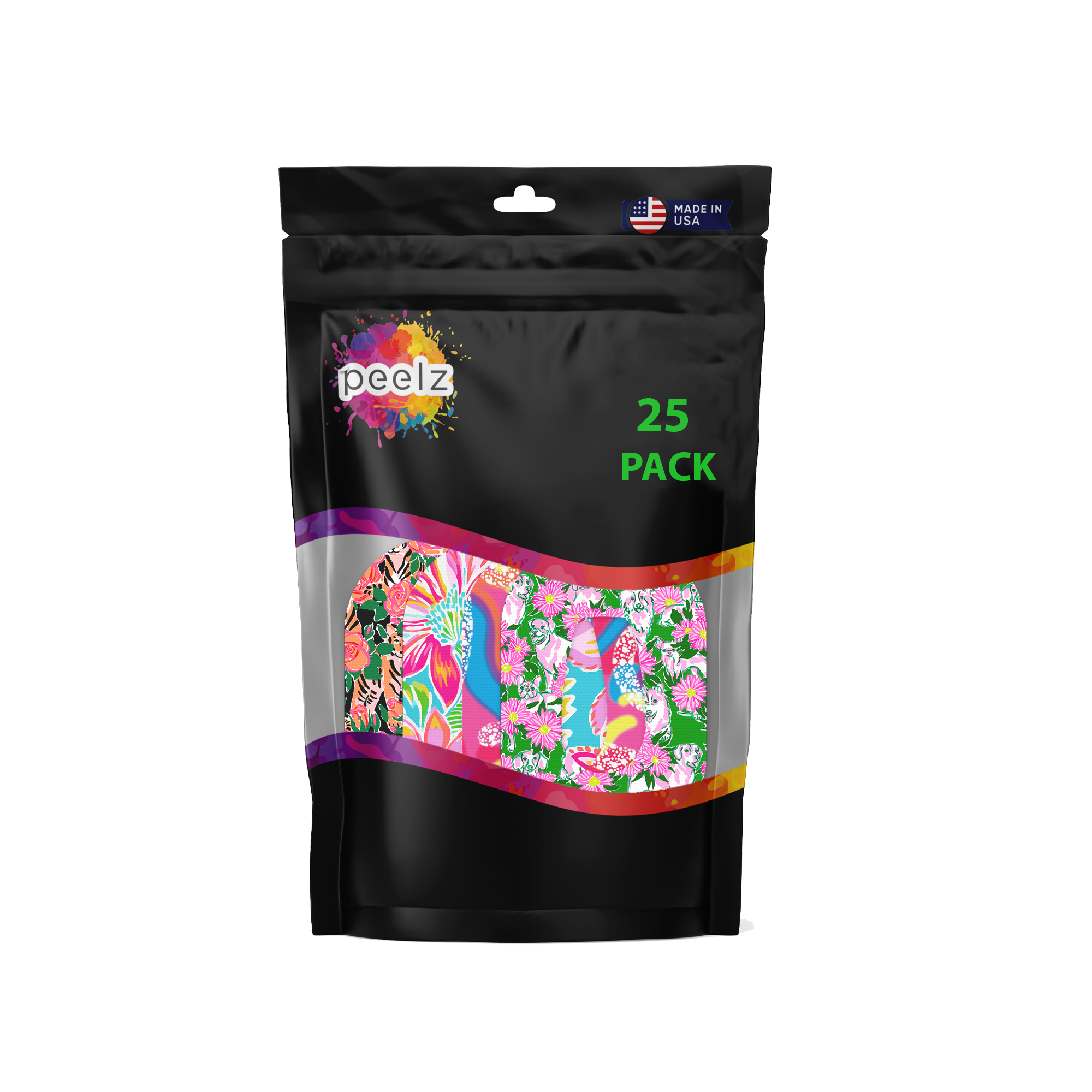 Ultimate Decorative Patch Pack for Dexcom G6 - Girls' Designs - Pump Peelz