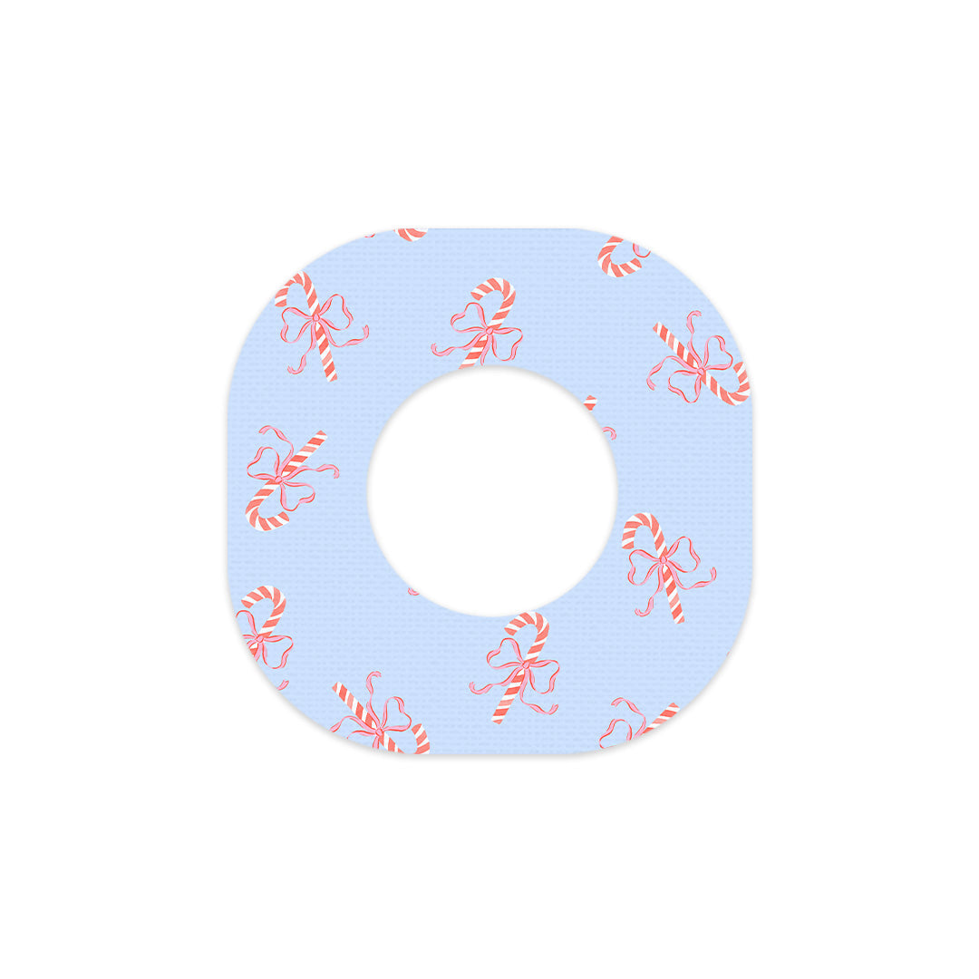 Candy Cane Lane Dexcom G7 and Stelo Patch Tape - Pump Peelz