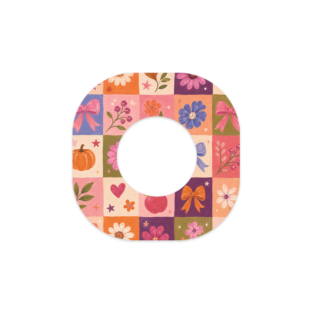 Autumn Crush Dexcom G7 and Stelo Patch Tape - Pump Peelz