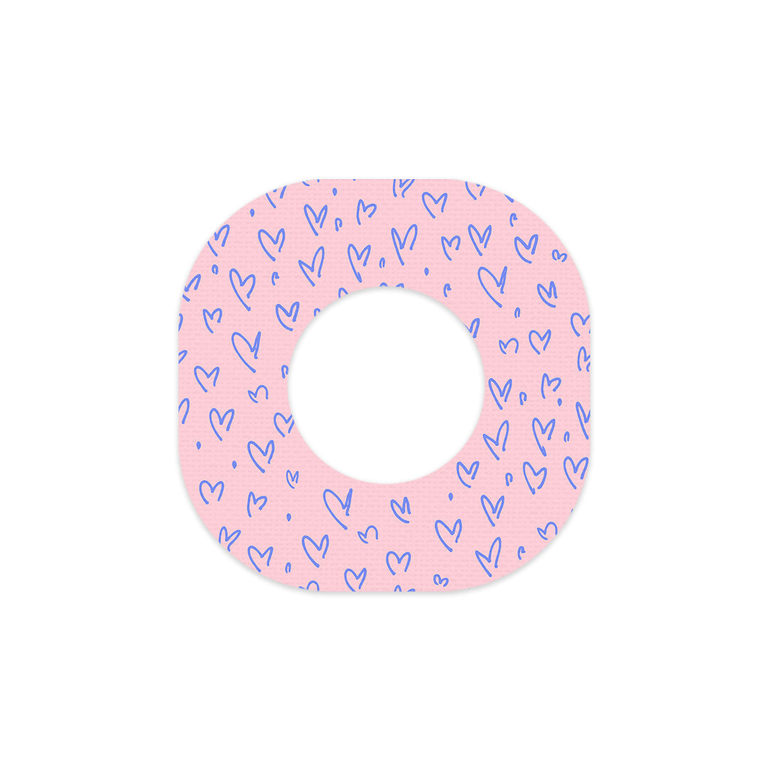 Love Language Dexcom G7 and Stelo Patch Tape - Pump Peelz