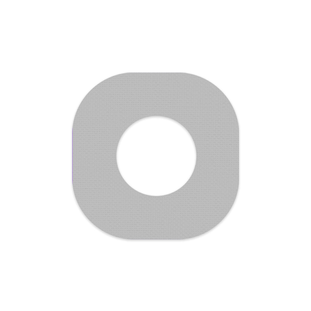 Solid Color Grey Dexcom G7 and Stelo Patch Tape - Pump Peelz