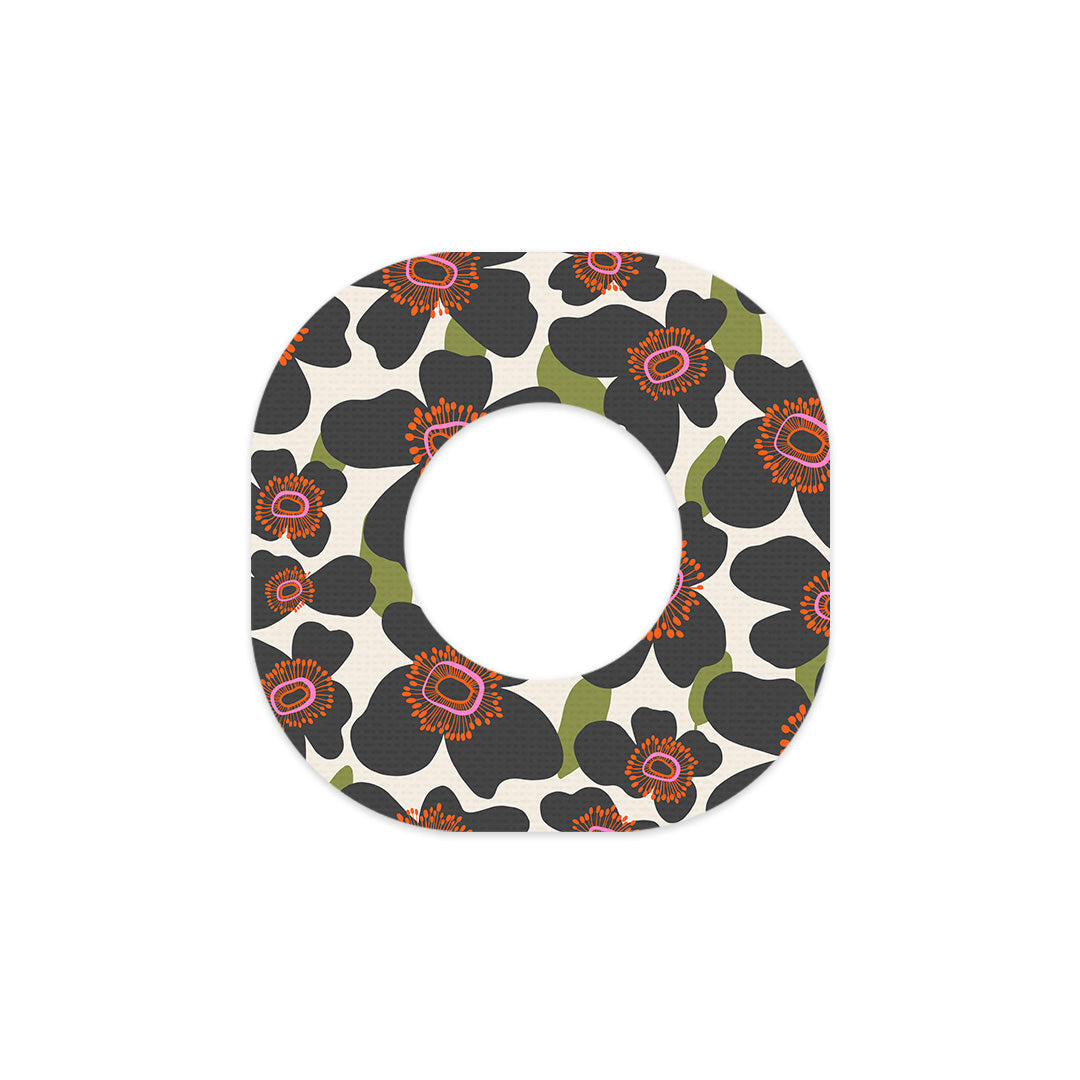 Petal Crush Dexcom G7 and Stelo Patch Tape - Pump Peelz