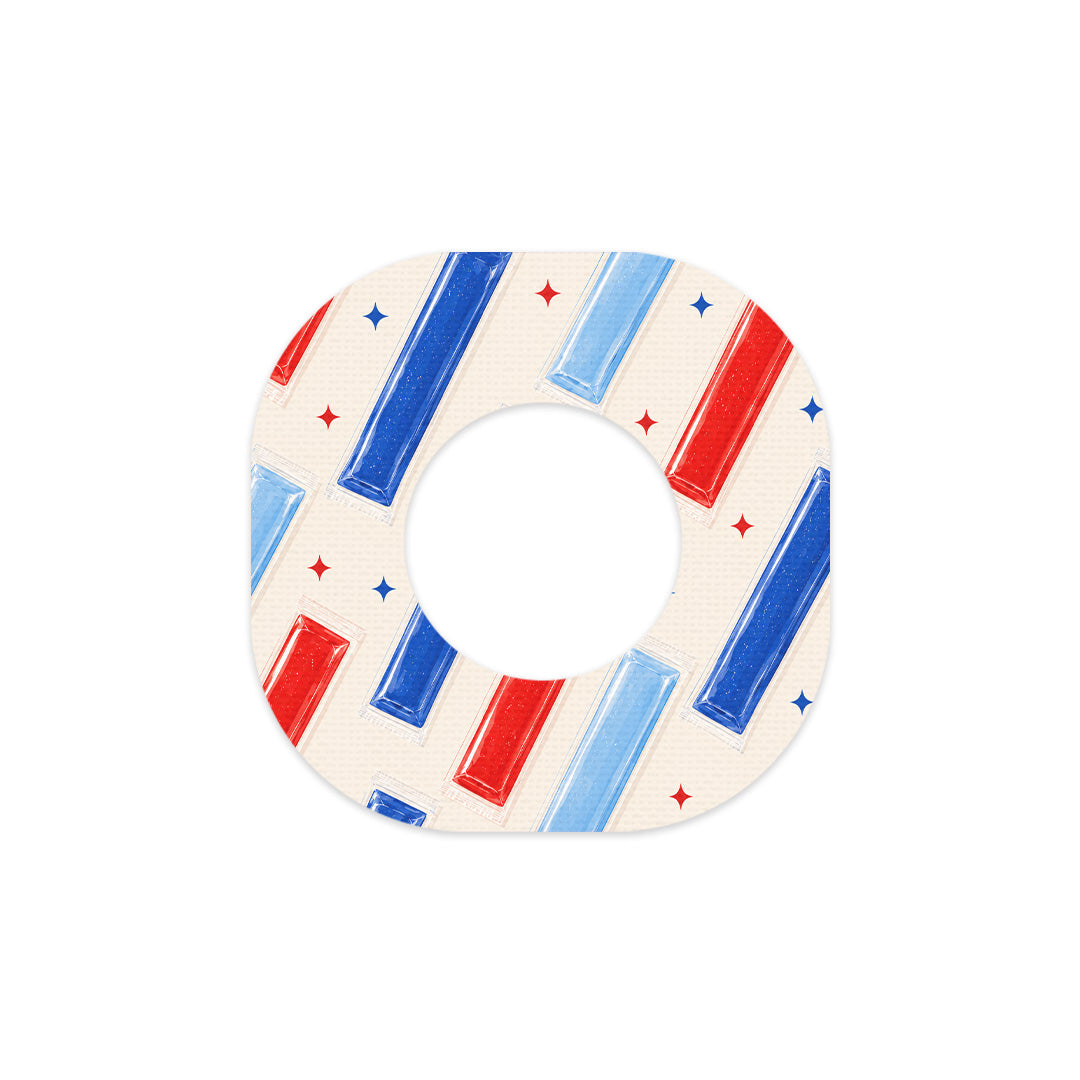 Freeze Pop Dexcom G7 and Stelo Patch Tape - Pump Peelz