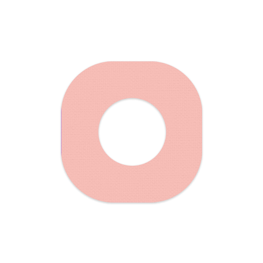 Solid Color Cantaloupe Dexcom G7 and Stelo Patch Tape - Pump Peelz