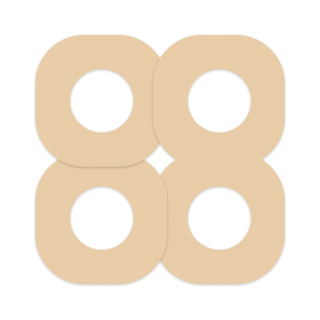 Solid Color Yolk Dexcom G7 and Stelo Patch Tape - Pump Peelz