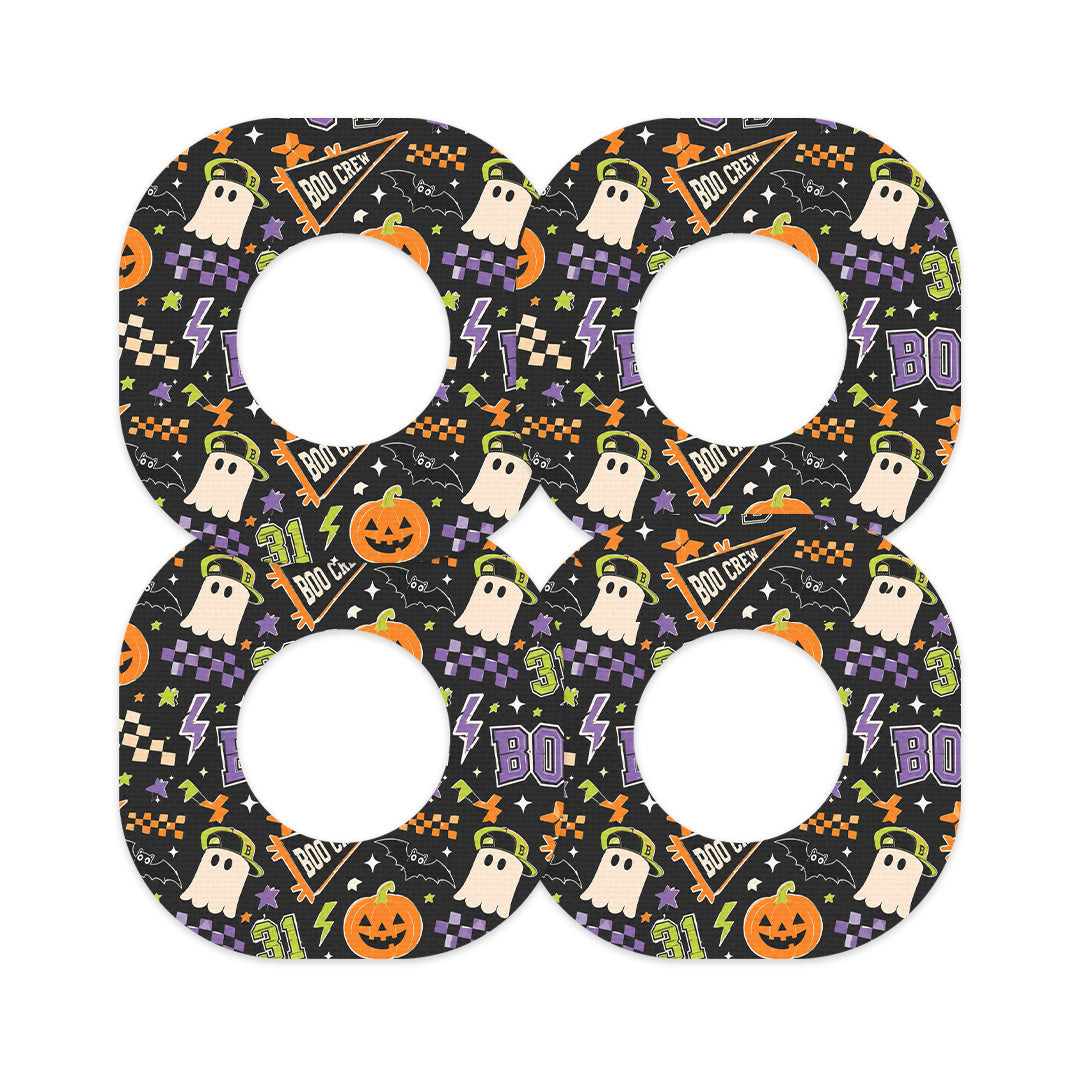 Boo Crew Varsity Dexcom G7 and Stelo Patch Tape - Pump Peelz