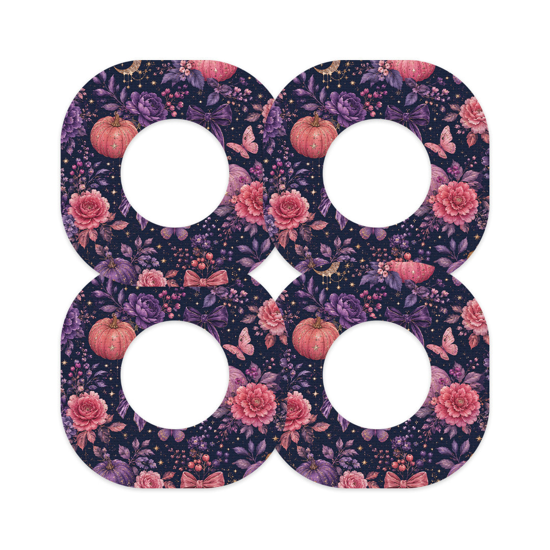 Moonlit Garden Dexcom G7 and Stelo Patch Tape - Pump Peelz