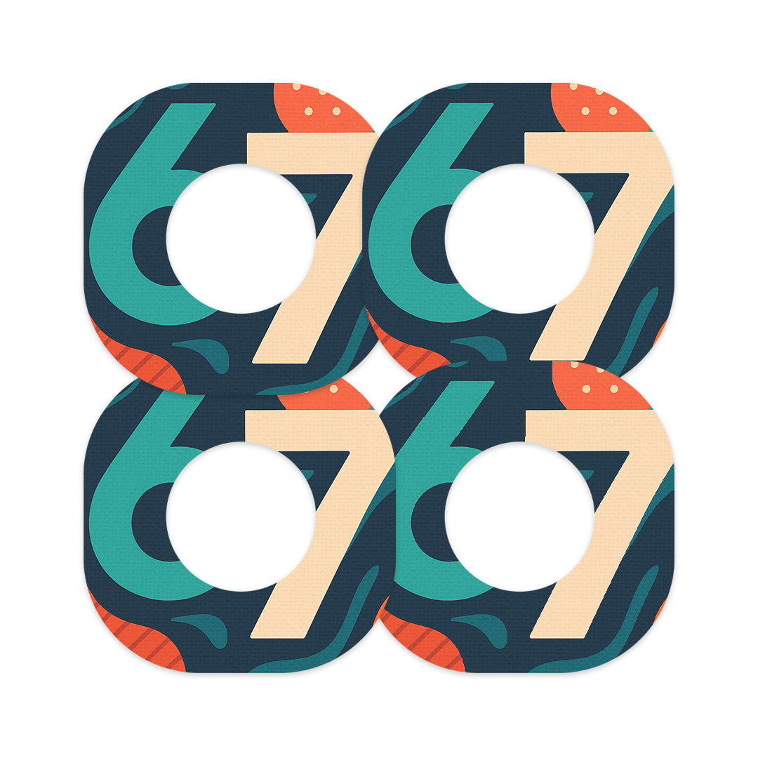 6/7 Dexcom G7 and Stelo Patch Tape - Pump Peelz