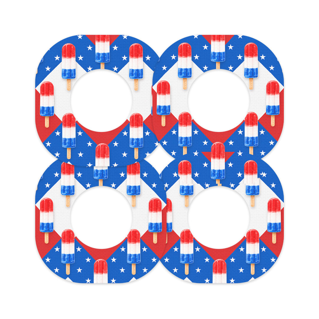 Americana Dexcom G7 and Stelo Patch Tape - Pump Peelz