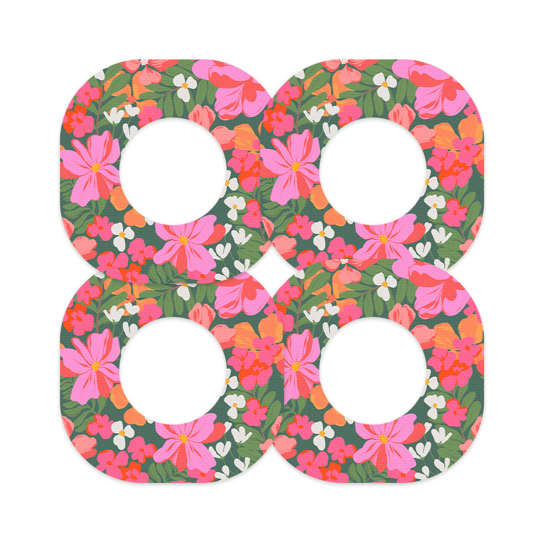 Sorbet Garden Dexcom G7 and Stelo Patch Tape - Pump Peelz