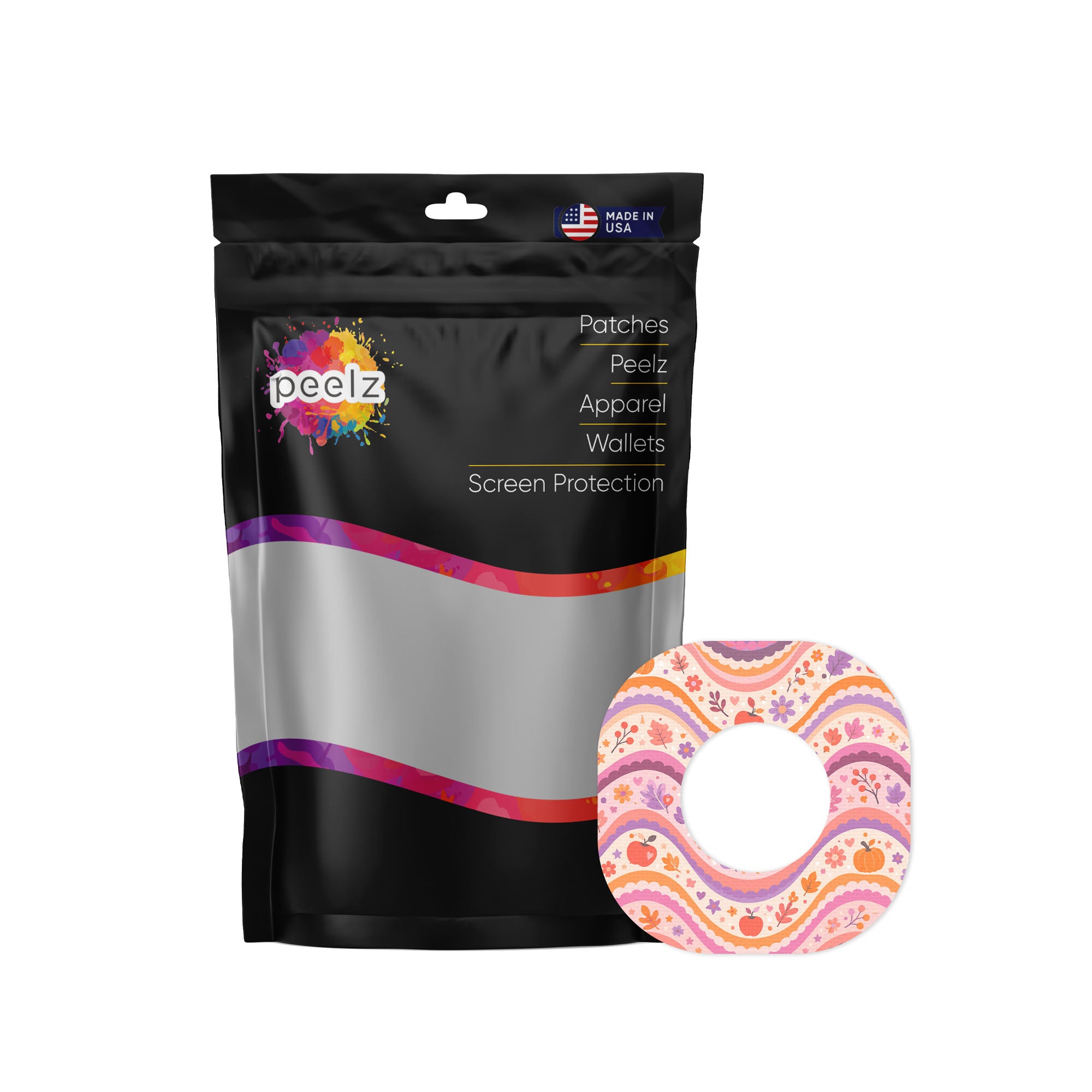 Golden Groove Dexcom G7 and Stelo Patch Tape - Pump Peelz