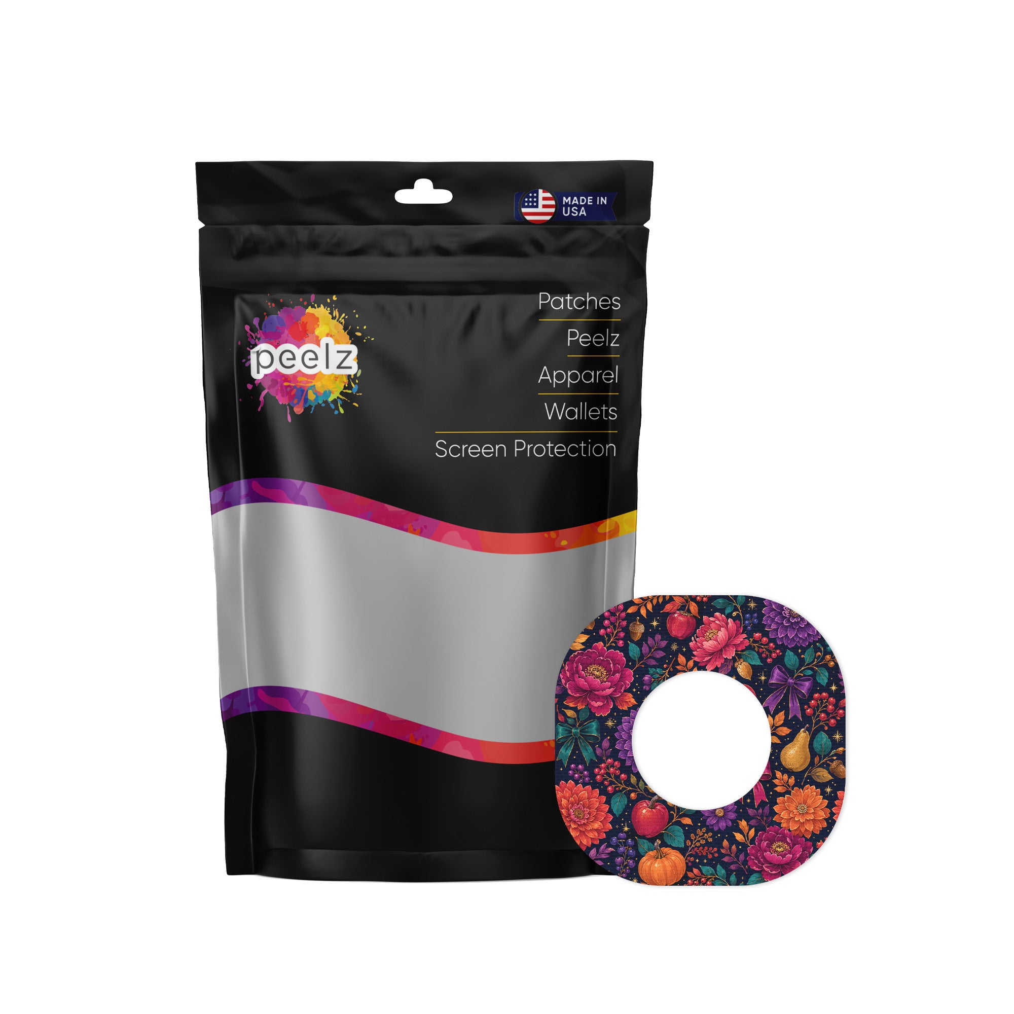 Velvet Autumn Dexcom G7 and Stelo Patch Tape - Pump Peelz