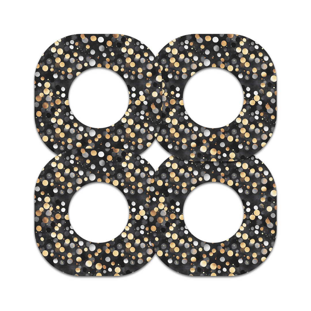 Bokeh Glow Dexcom G7 and Stelo Patch Tape - Pump Peelz