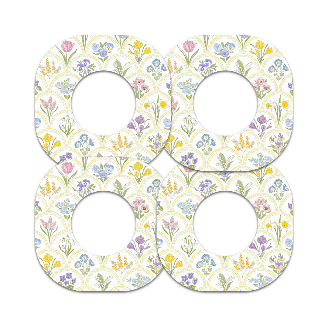 Garden Arches Dexcom G7 and Stelo Patch Tape - Pump Peelz