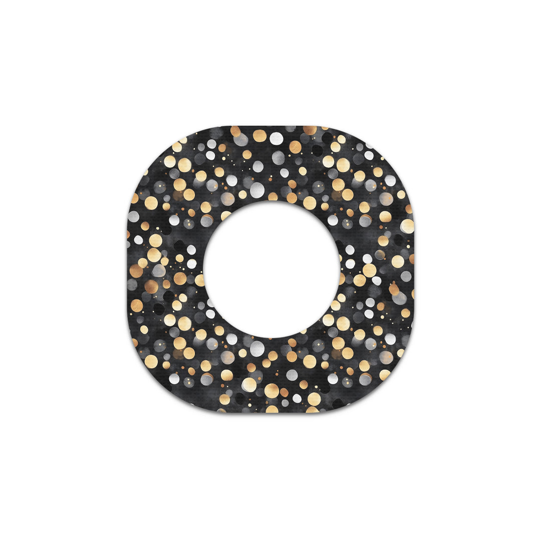 Bokeh Glow Dexcom G7 and Stelo Patch Tape - Pump Peelz