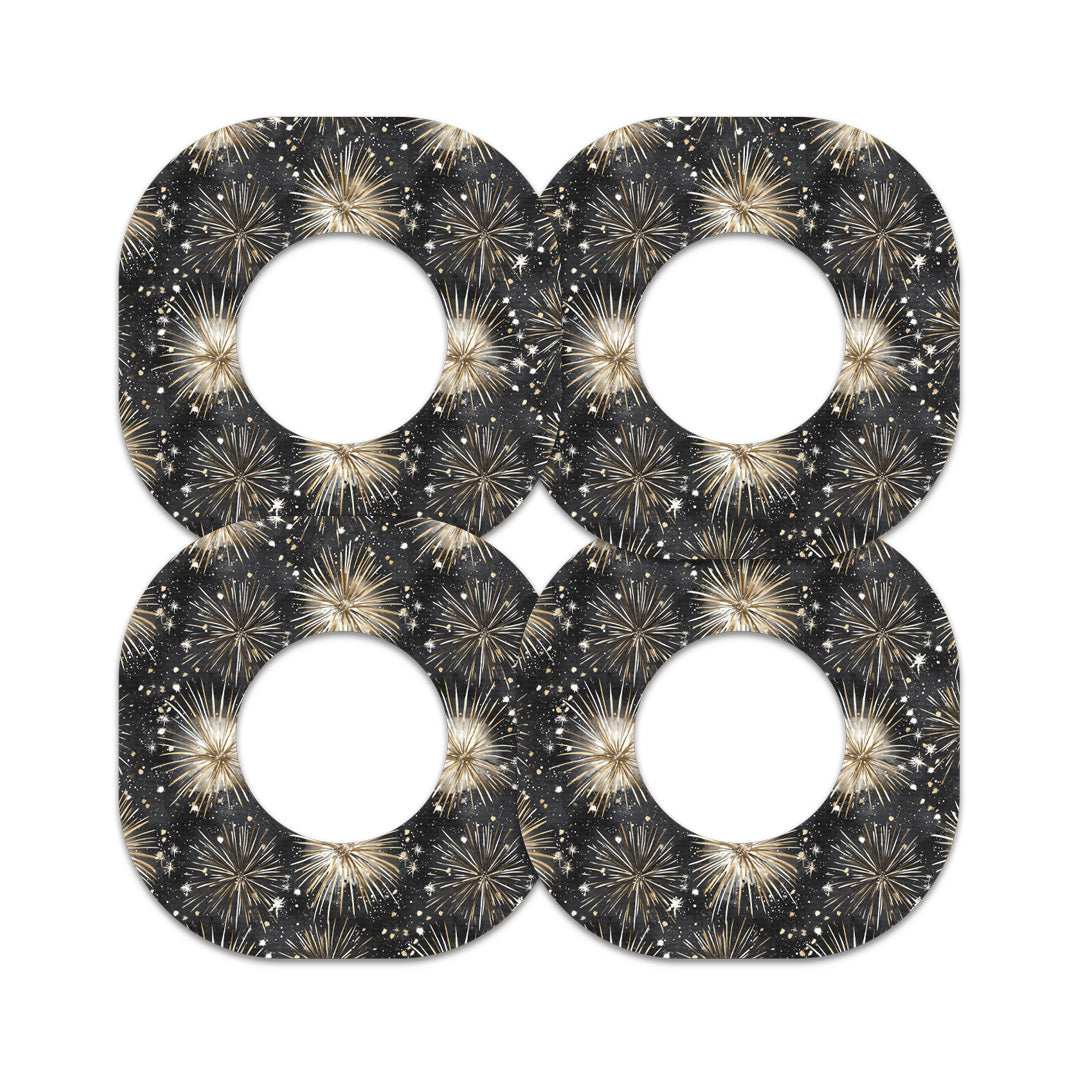 Fireworks Dexcom G7 and Stelo Patch Tape - Pump Peelz