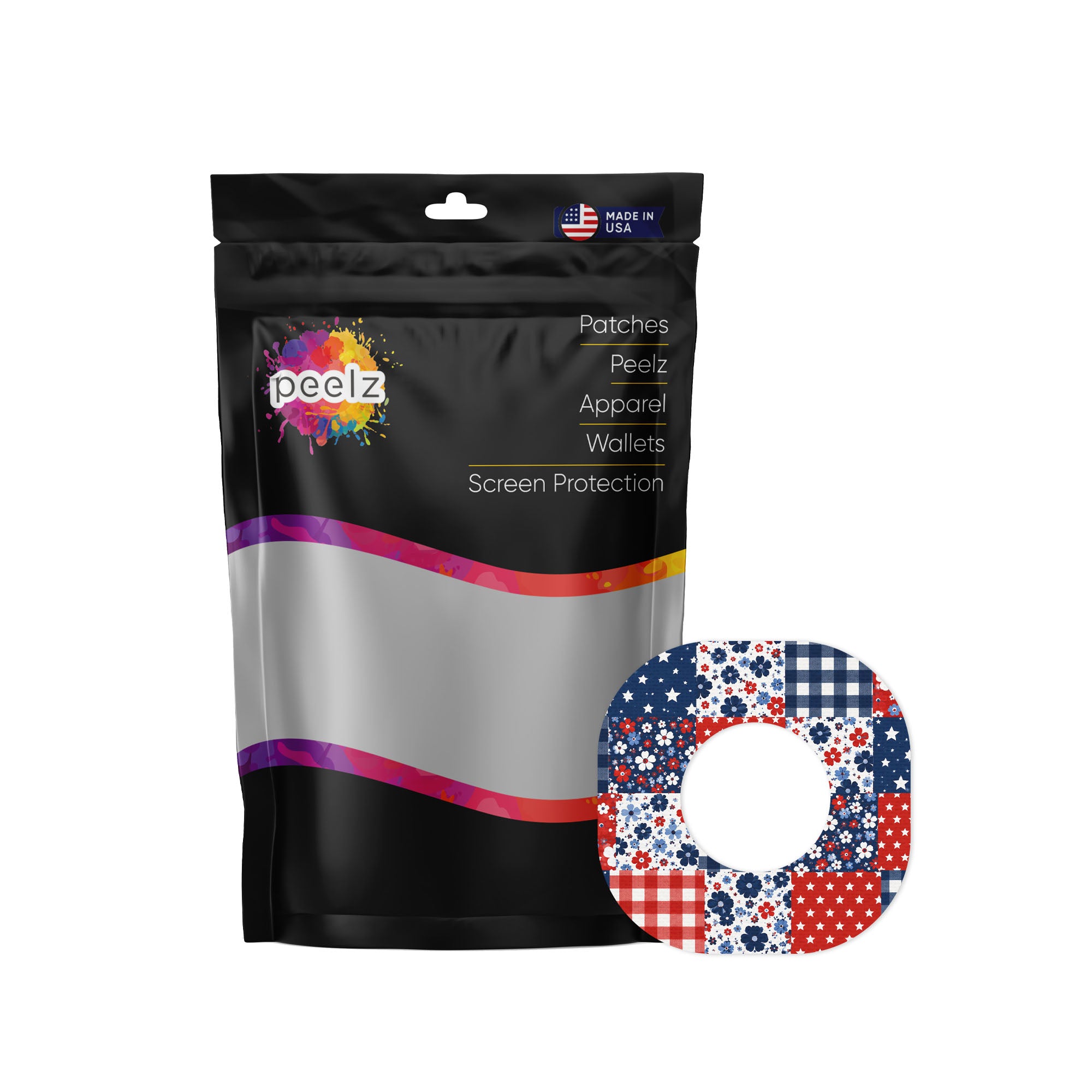 Summer Picnic Dexcom G7 and Stelo Patch Tape - Pump Peelz