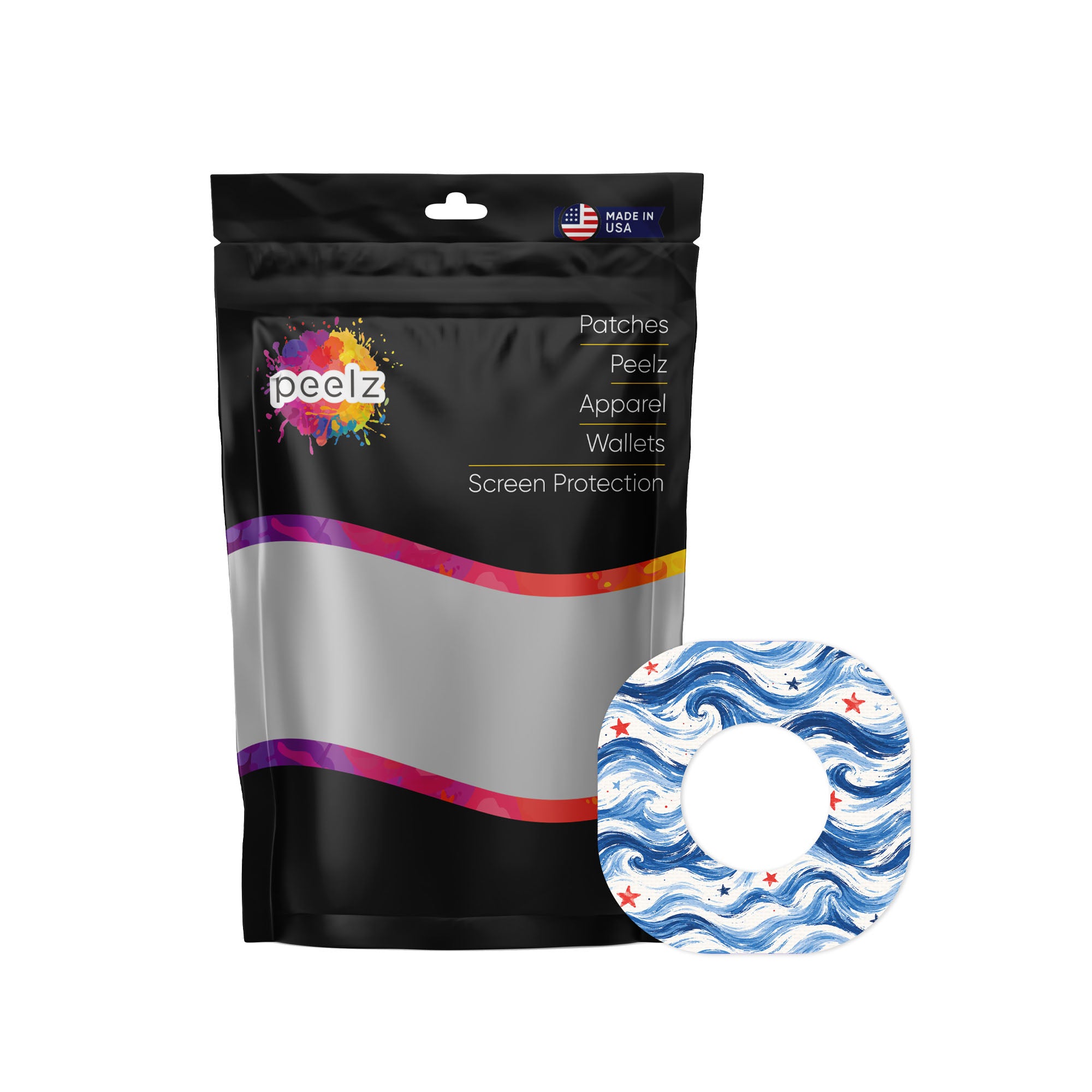 Starwave Dexcom G7 and Stelo Patch Tape - Pump Peelz