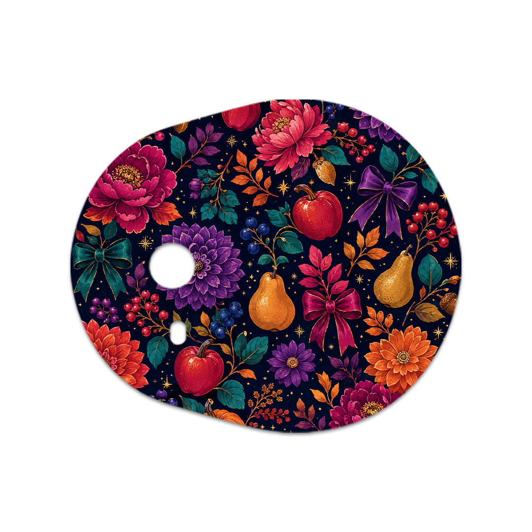 Velvet Autumn Dexcom G7 and Stelo Transmitter Sticker - Pump Peelz