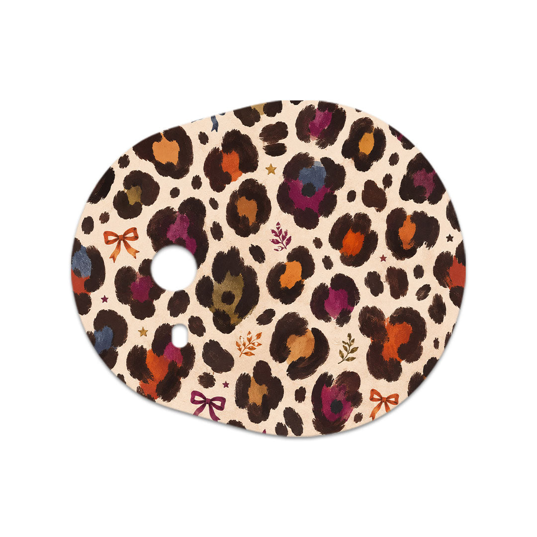 Boho Leopard Dexcom G7 and Stelo Transmitter Sticker - Pump Peelz