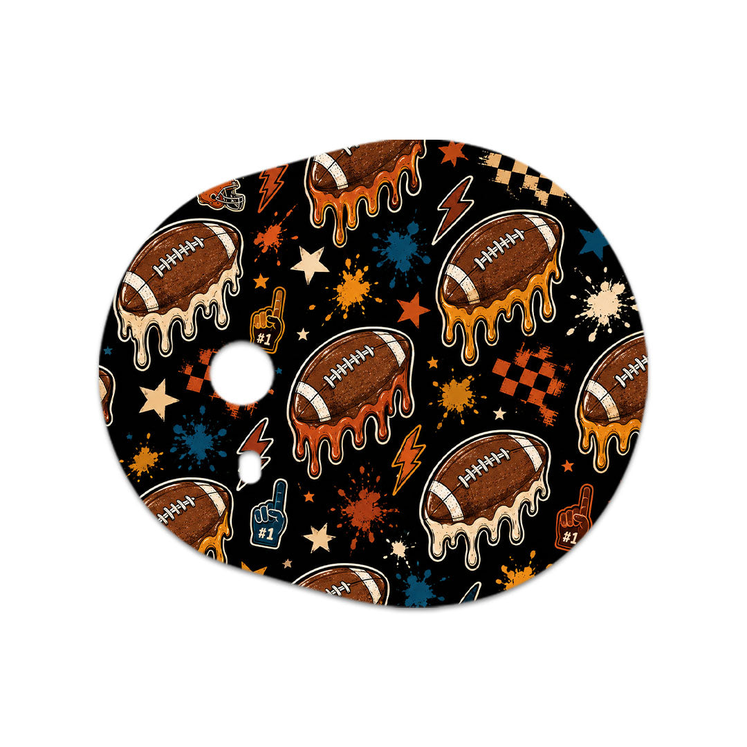 Game Day Drip Dexcom G7 and Stelo Transmitter Sticker - Pump Peelz