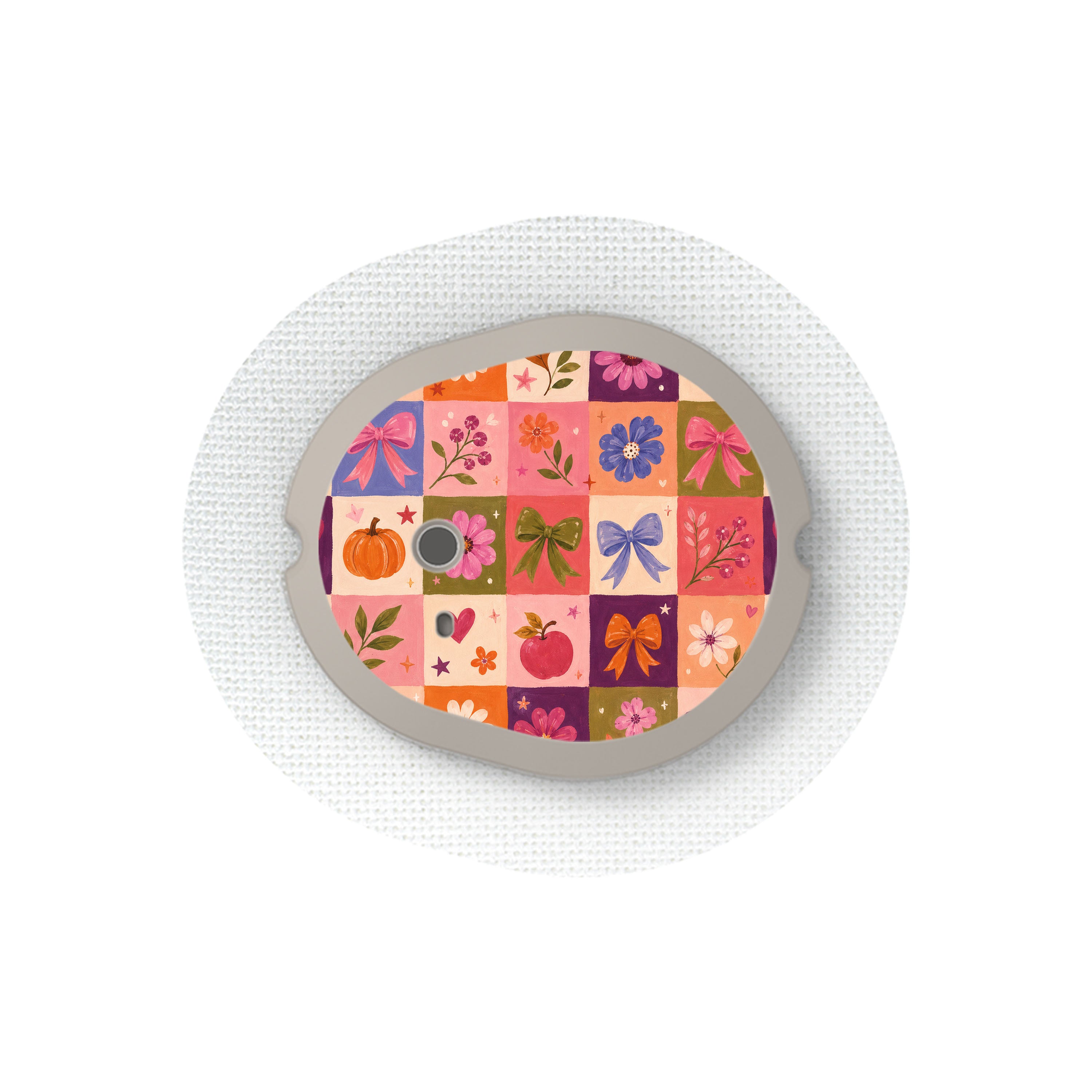 Autumn Crush Dexcom G7 and Stelo Transmitter Sticker - Pump Peelz