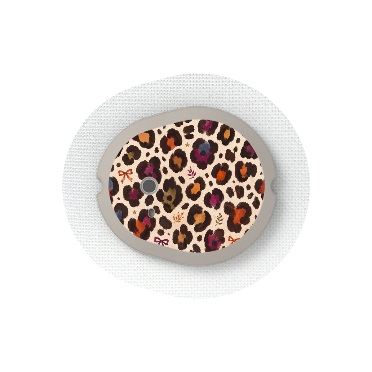 Boho Leopard Dexcom G7 and Stelo Transmitter Sticker - Pump Peelz