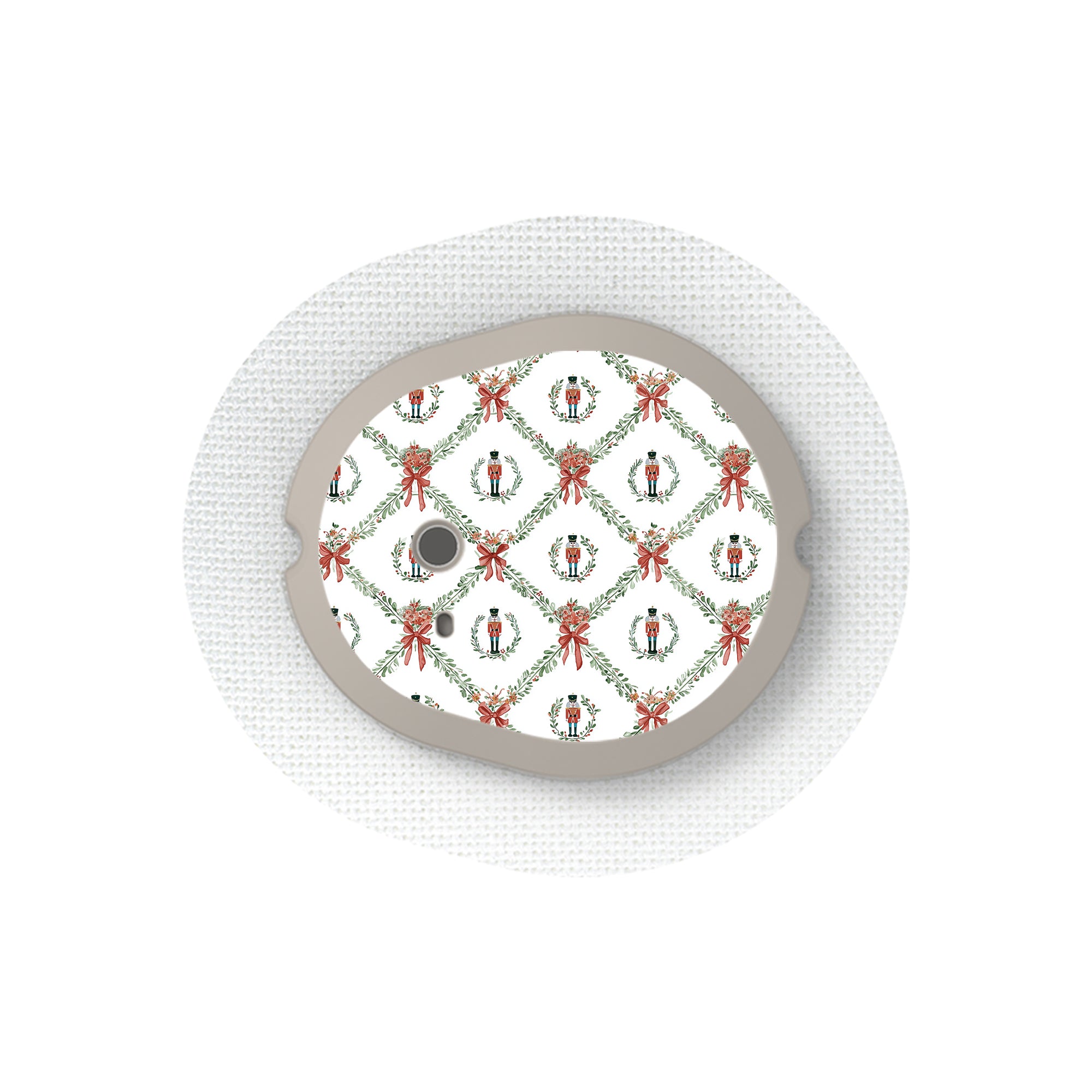 Nutcracker Noel Dexcom G7 and Stelo Transmitter Sticker - Pump Peelz