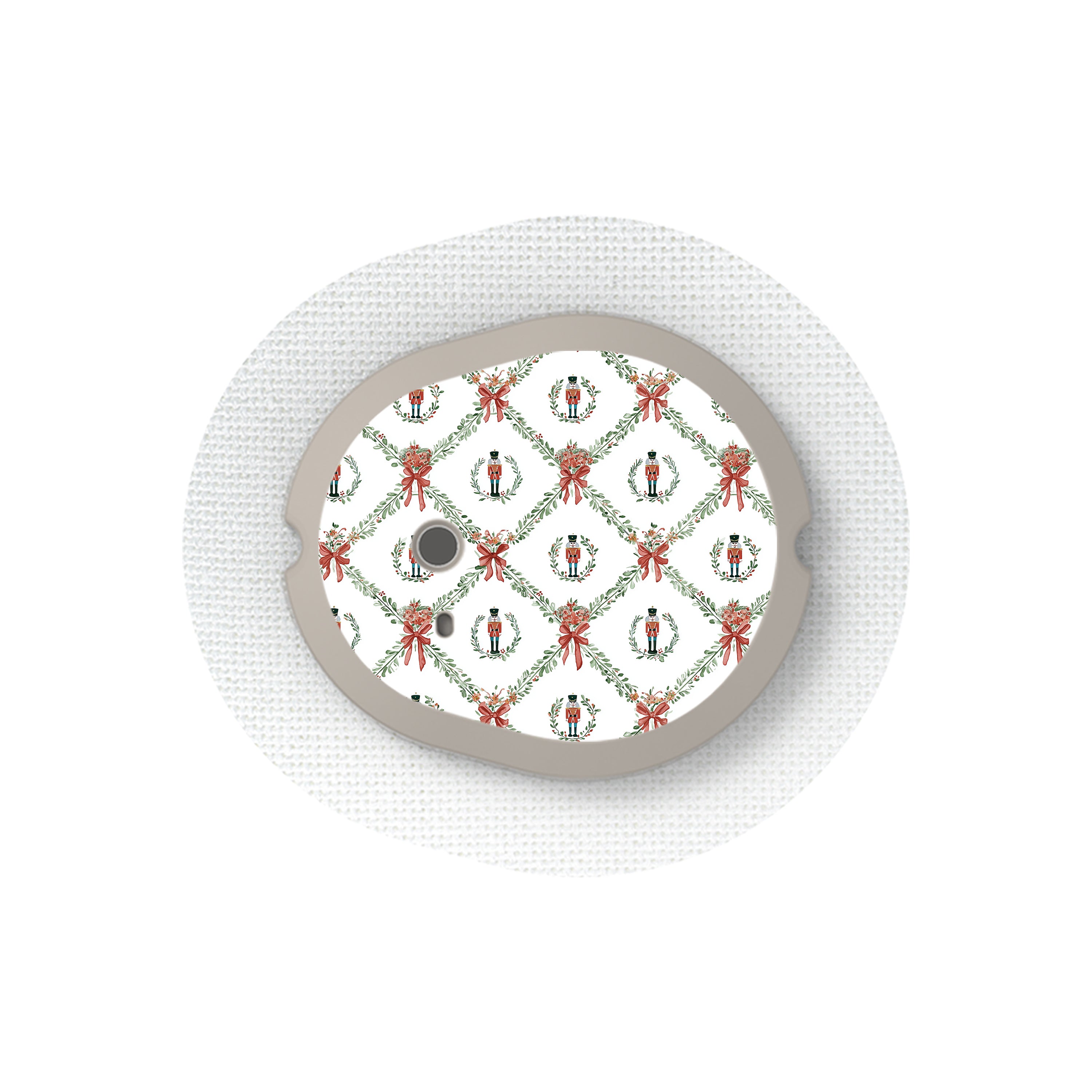 Nutcracker Noel Dexcom G7 and Stelo Transmitter Sticker - Pump Peelz