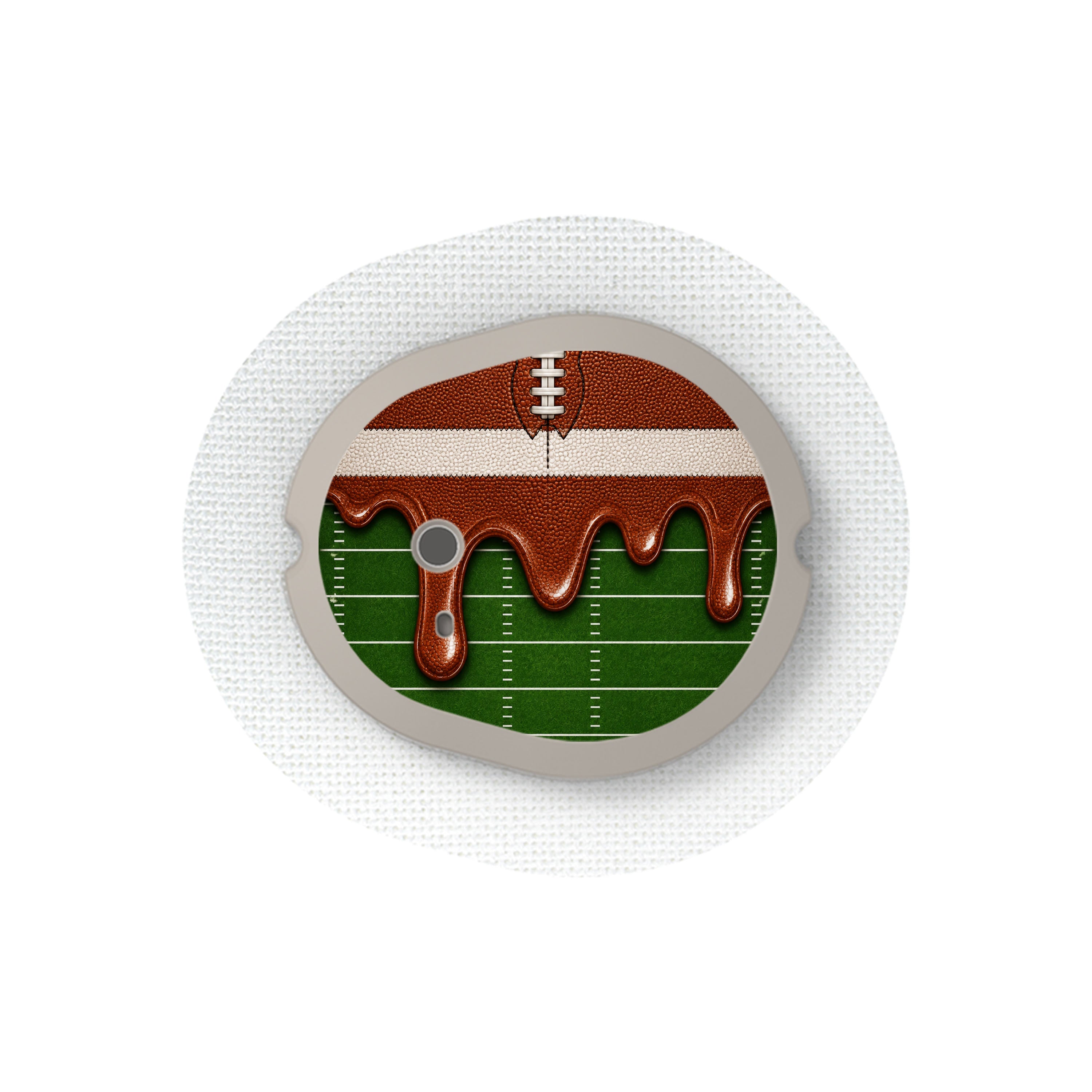 End Zone Melt Dexcom G7 and Stelo Transmitter Sticker - Pump Peelz