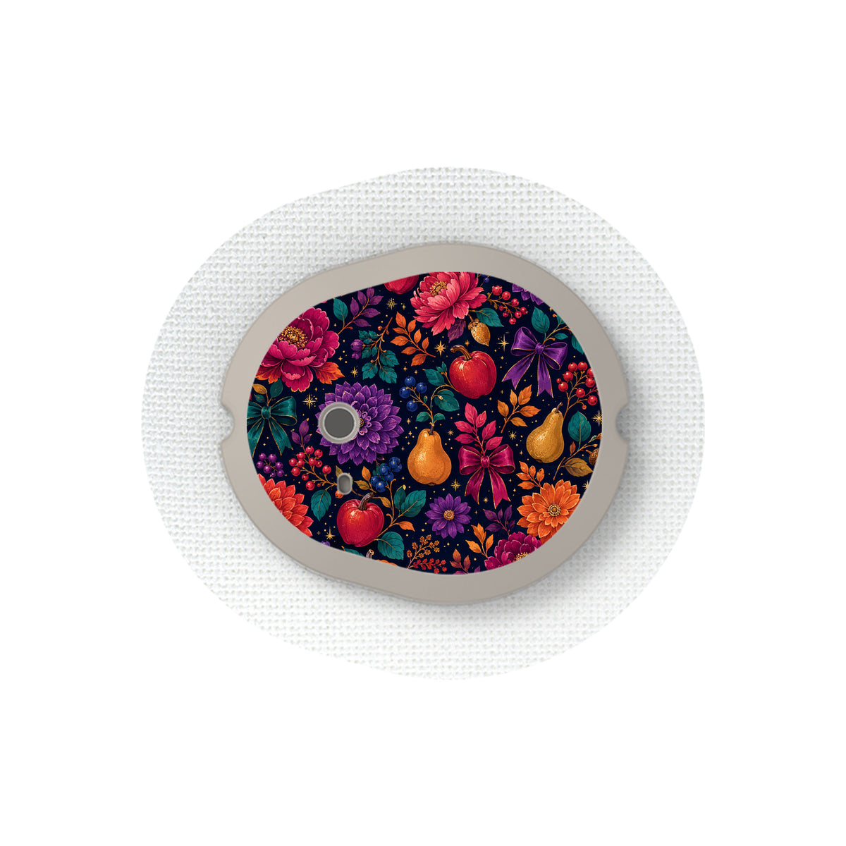 Velvet Autumn Dexcom G7 and Stelo Transmitter Sticker - Pump Peelz