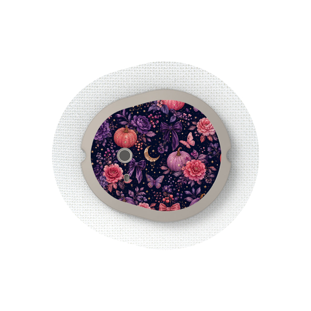 Moonlit Garden Dexcom G7 and Stelo Transmitter Sticker - Pump Peelz