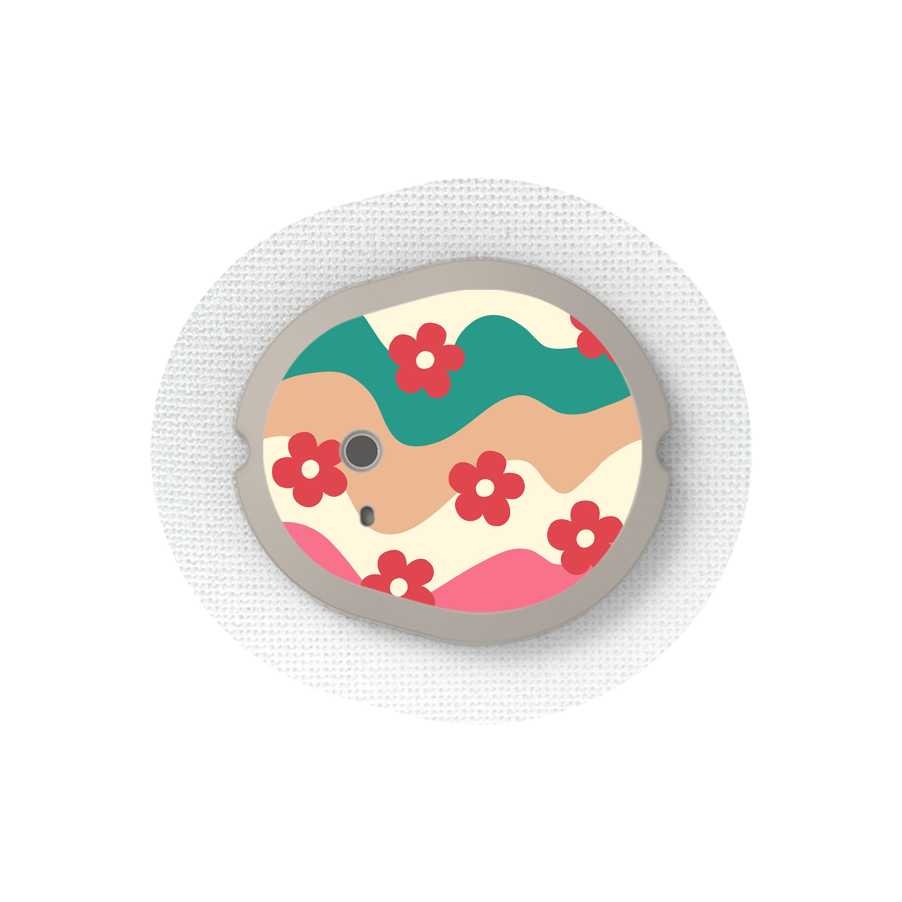 Retro Noel Dexcom G7 and Stelo Transmitter Sticker - Pump Peelz