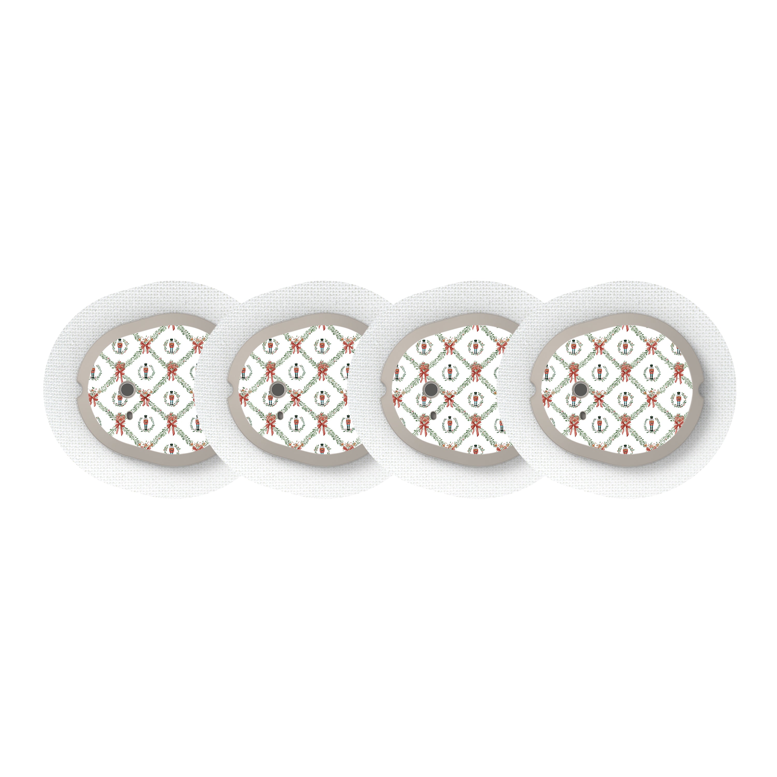 Nutcracker Noel Dexcom G7 and Stelo Transmitter Sticker - Pump Peelz