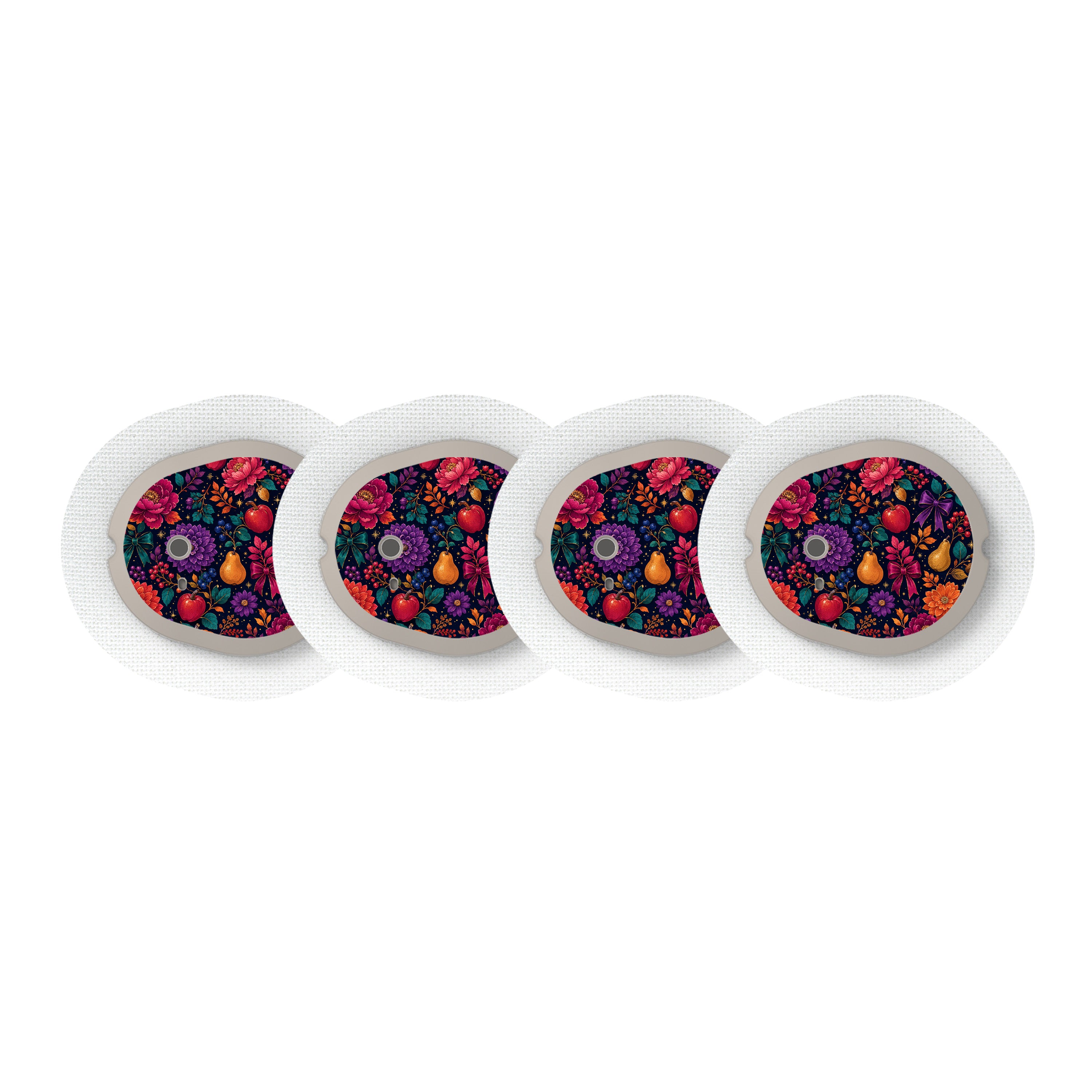 Velvet Autumn Dexcom G7 and Stelo Transmitter Sticker - Pump Peelz