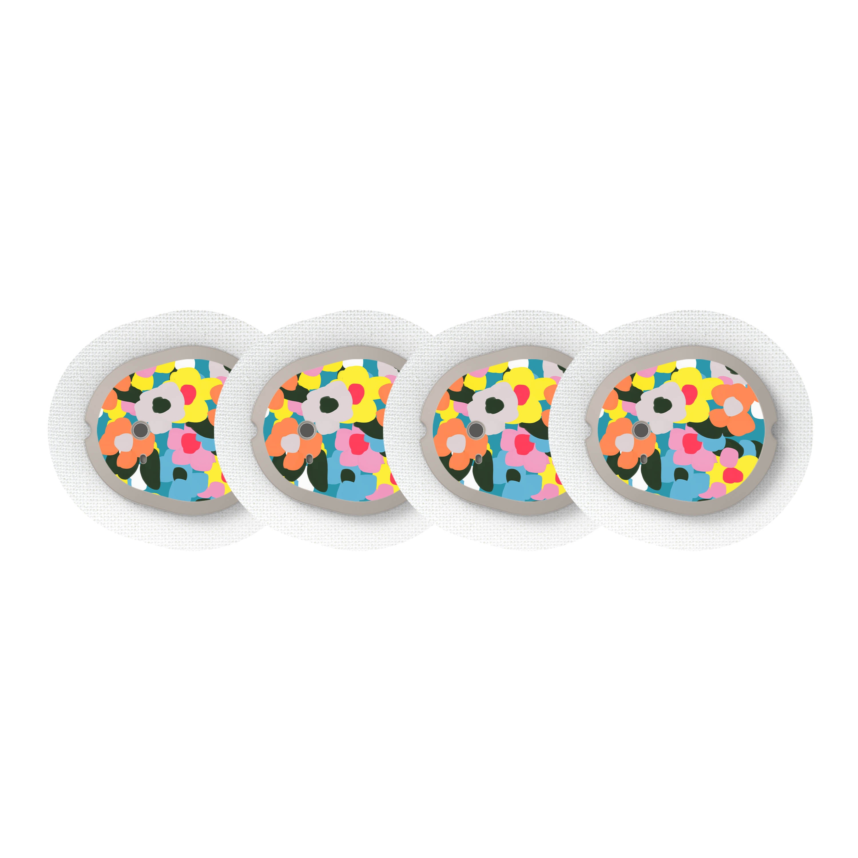 Vibrant Spring Dexcom G7 and Stelo Transmitter Sticker - Pump Peelz