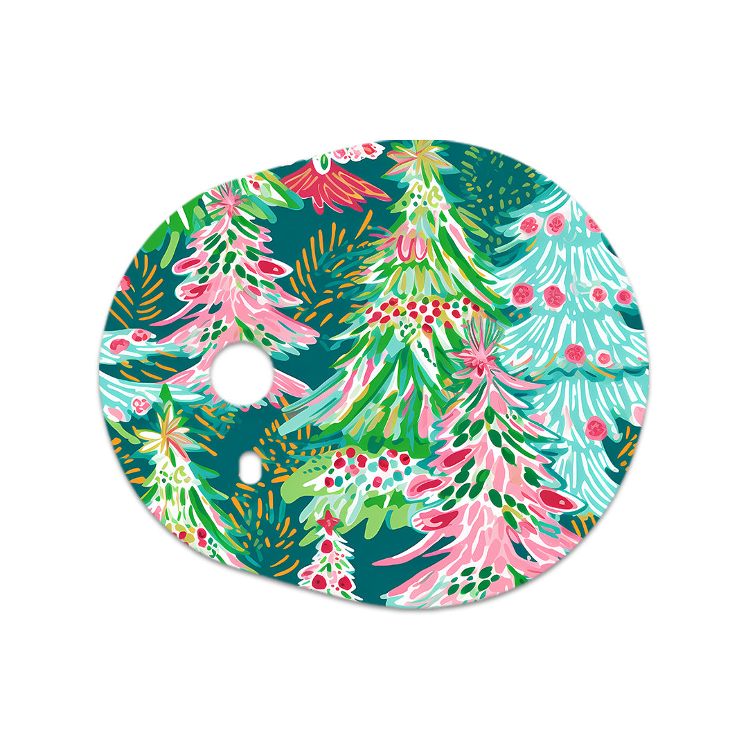 Festive Forest Dexcom G7 and Stelo Transmitter Sticker - Pump Peelz