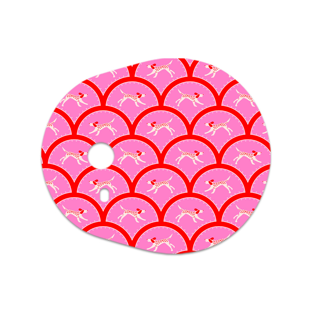 Puppy Love Dexcom G7 and Stelo Transmitter Sticker - Pump Peelz