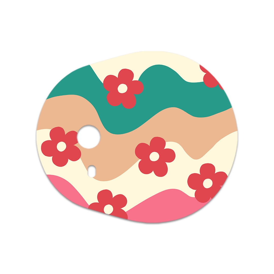 Retro Noel Dexcom G7 and Stelo Transmitter Sticker - Pump Peelz