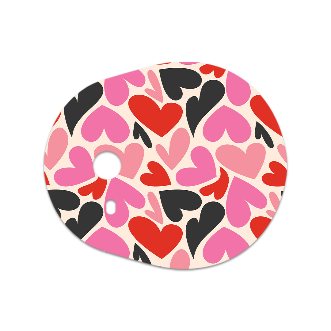 Heartbreaker Dexcom G7 and Stelo Transmitter Sticker - Pump Peelz