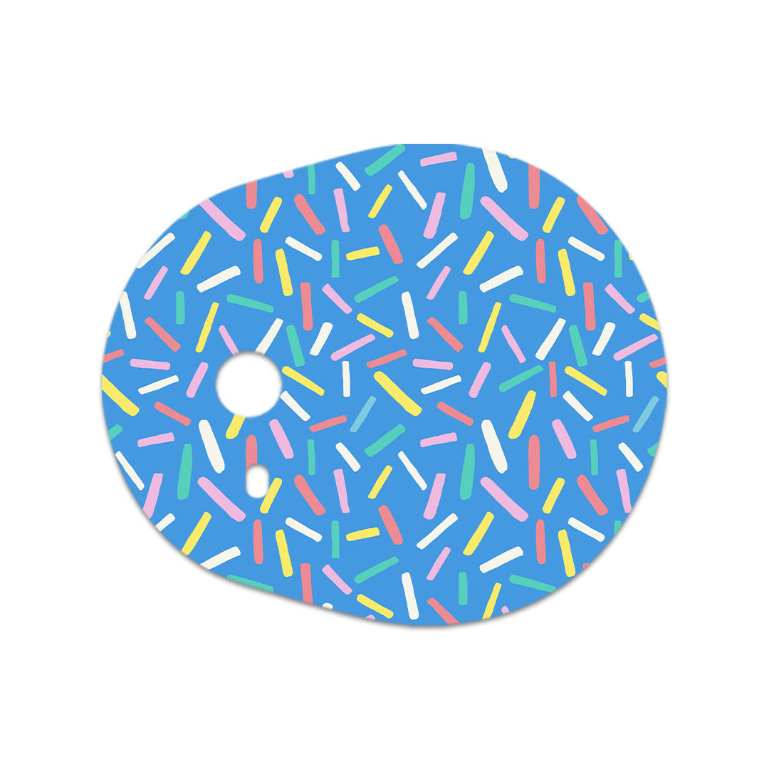 Sprinkle Pop Dexcom G7 and Stelo Transmitter Sticker - Pump Peelz