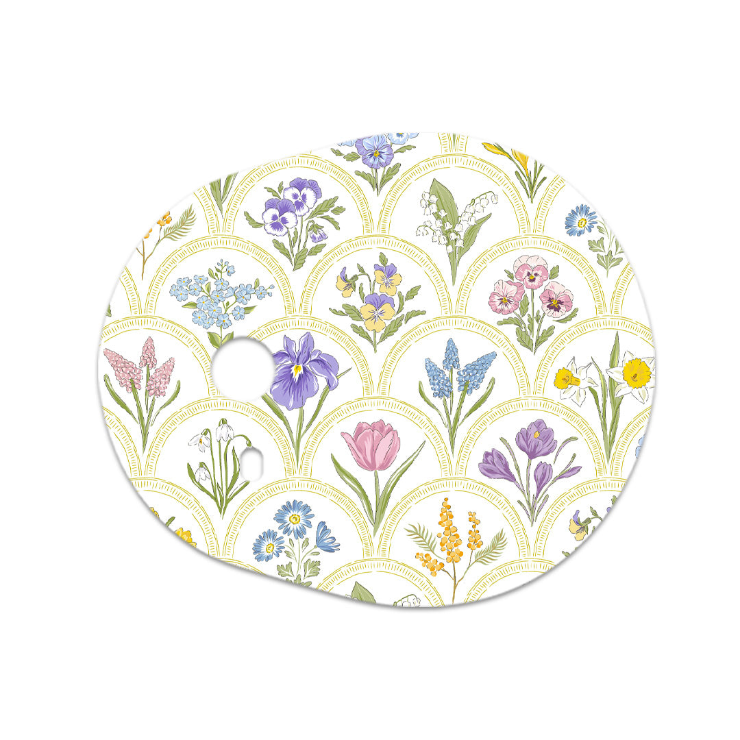 Garden Arches Sticker Designed for the DEXCOM G7 and Stelo Transmitter